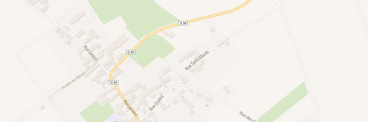 Plan du 3B Rue Saint Mards à Sormery