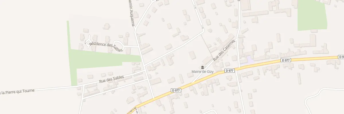 Plan du 18 Rue du Parc à Gizy