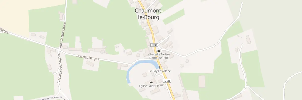 Plan du 5094 Le Bourg à Chaumont-le-Bourg