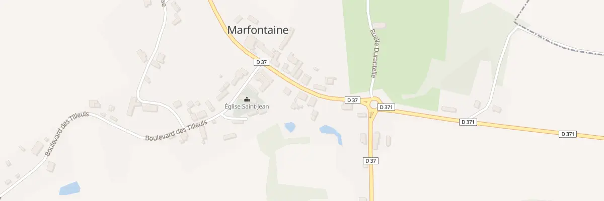 Plan du 5 Av de l’Europe à Marfontaine