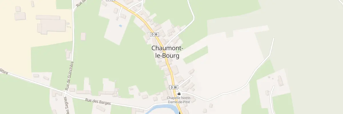 Plan du 5117 Le Bourg à Chaumont-le-Bourg