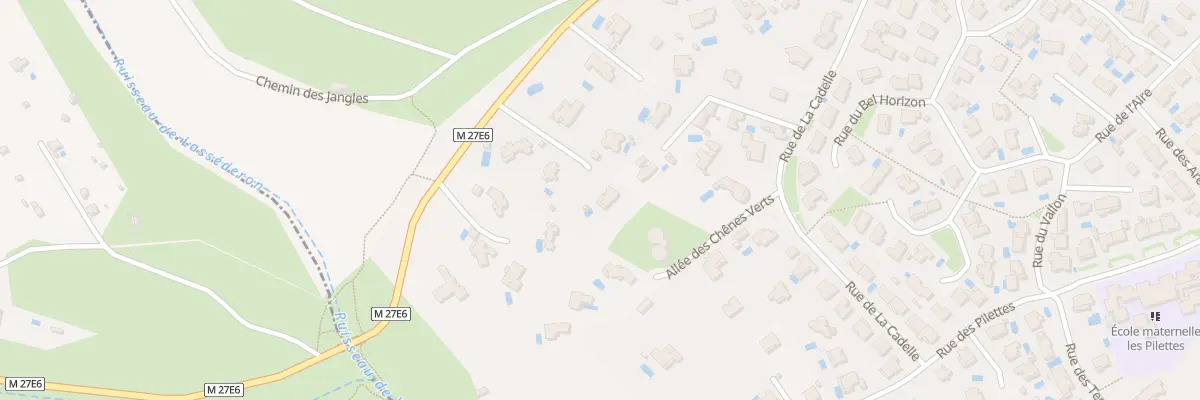 Plan du 5930 Rte de Murviel-les-montpellier à Saint-Georges-d’Orques