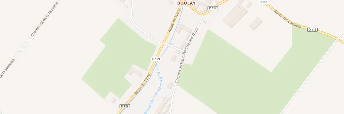 Plan du 6 Che du Haut des Chevaux Doux à Neuvy-Sautour