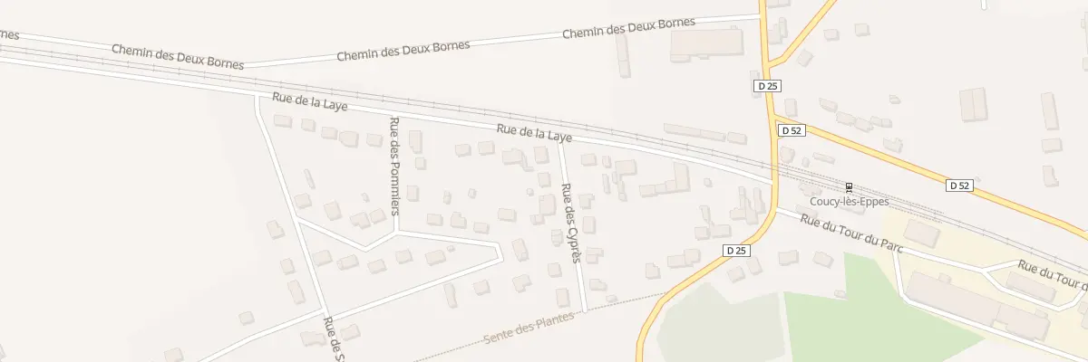 Plan du 42 Rue des Cyprès à Coucy-lès-Eppes