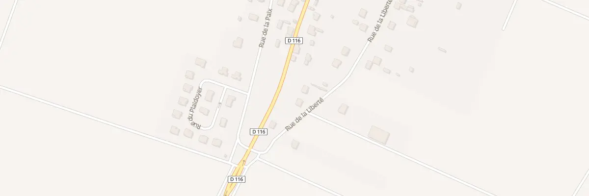 Plan du 5 Rue de la Liberté à Origny-le-Sec