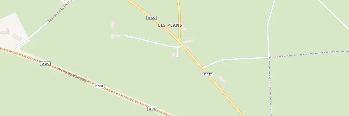 Plan du 10 Les Plans à Loddes