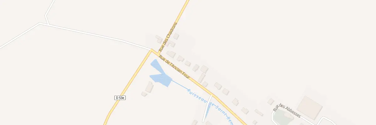 Plan du 20 Rue de l’Ancien Four à Saint-Remy-sous-Broyes