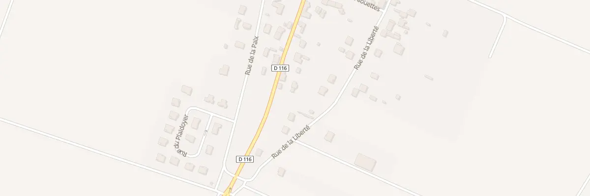 Plan du 6 Rue de la République à Origny-le-Sec