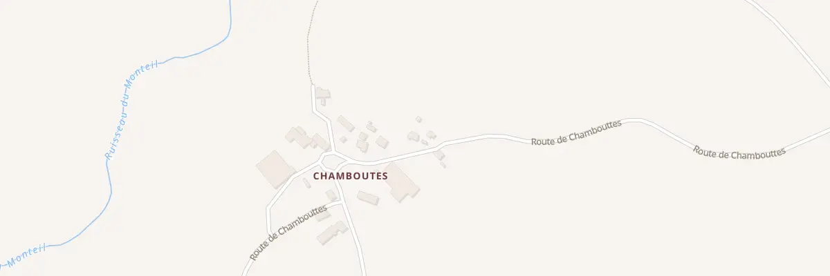 Plan du 5201 Chambouttes à Saint-Haon