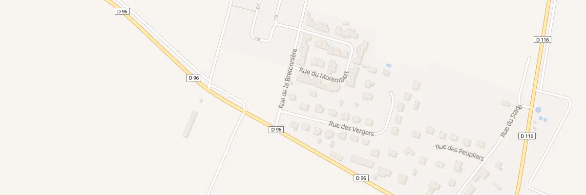 Plan du 1 Rue des Vergers à Origny-le-Sec