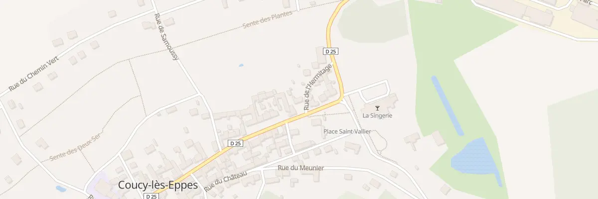 Plan du 375 Rue Principale à Coucy-lès-Eppes