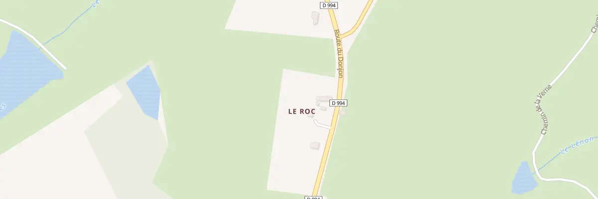 Plan du 5079 Les Rocs à Loddes