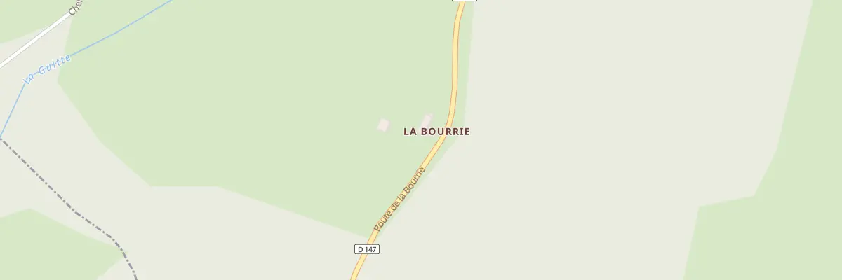 Plan du 113 La Bourrie à Pouques-Lormes