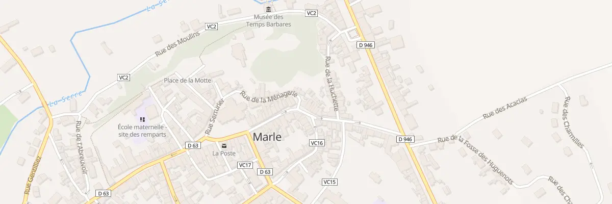 Plan du 29 Rue Notre-Dame à Marle