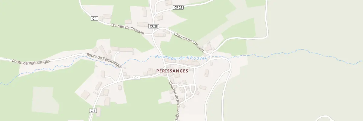 Plan du 5172 Perissanges à Dore-l’Église