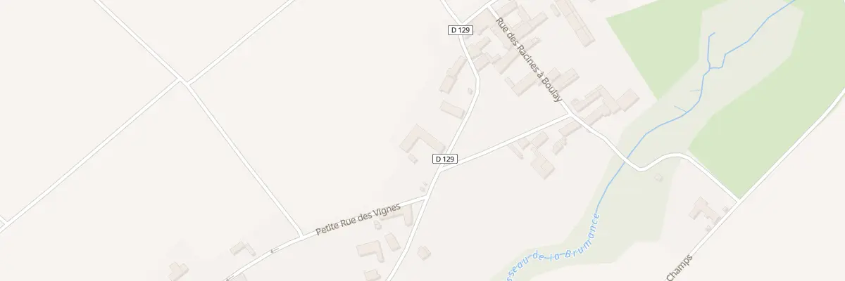 Plan du 15 Rue de Sormery à Neuvy-Sautour