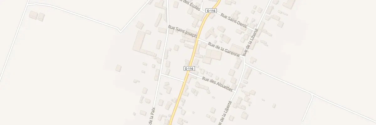 Plan du 15 Rue de la République à Origny-le-Sec