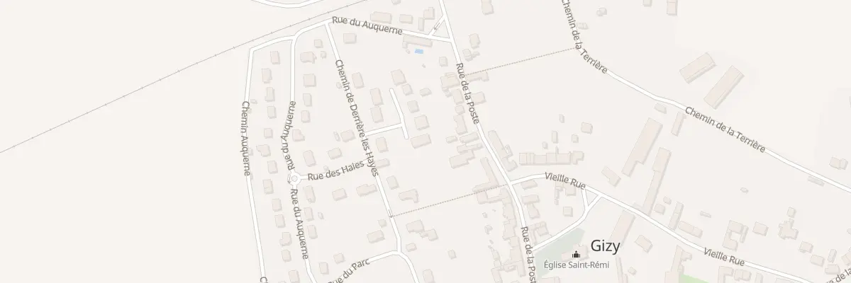 Plan du 8 Rue des Bleuets à Gizy