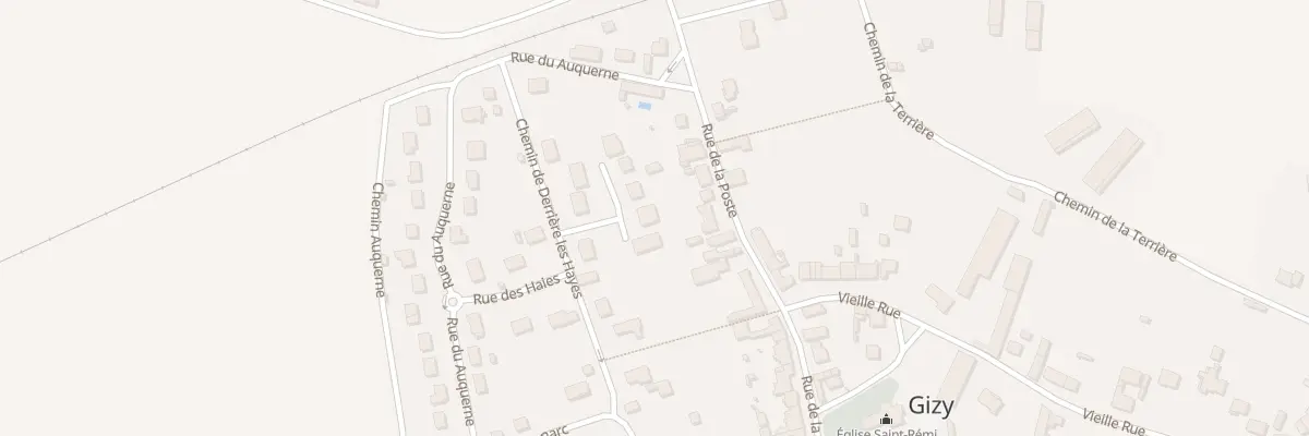 Plan du 7 Rue des Bleuets à Gizy