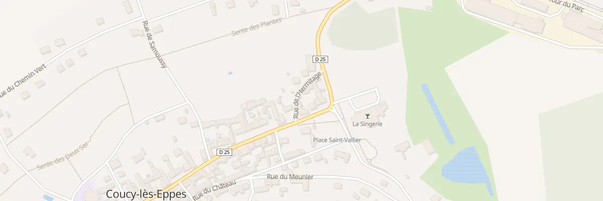 Plan du 20 Rue de l’Hermitage à Coucy-lès-Eppes