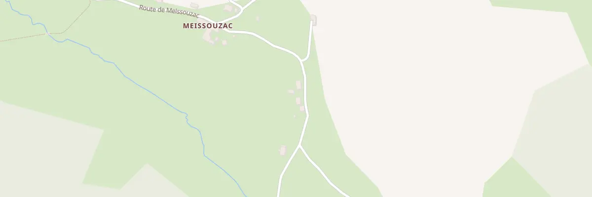 Plan du 10 Rte de Meissouzac à Chaudeyrac