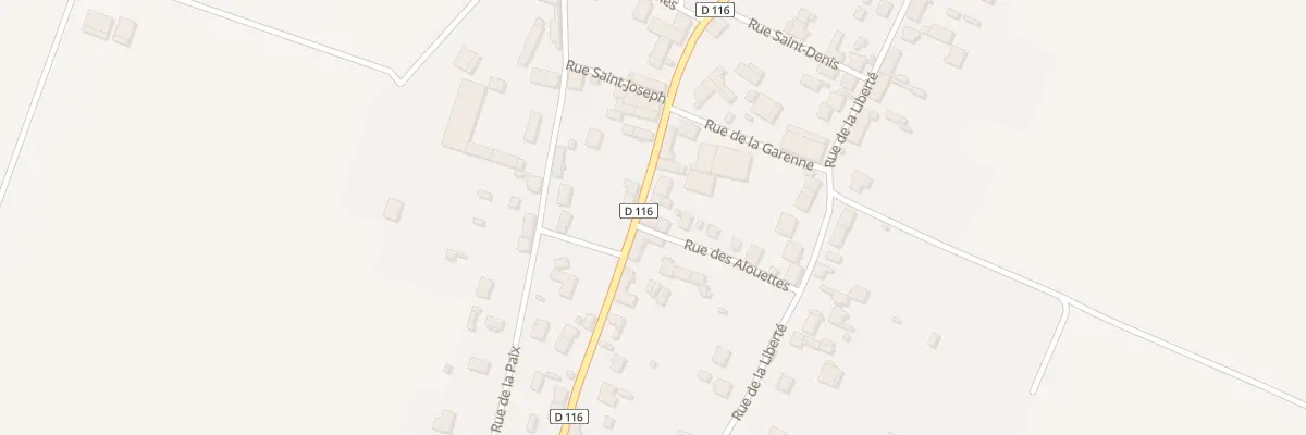 Plan du 24 Rue de la République à Origny-le-Sec