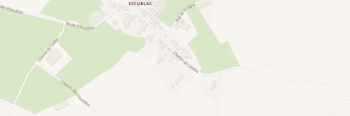 Plan du 5156 Escublac à Saint-Haon