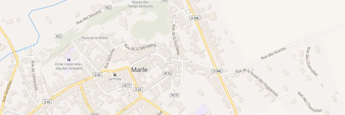 Plan du 37B Rue Notre-Dame à Marle