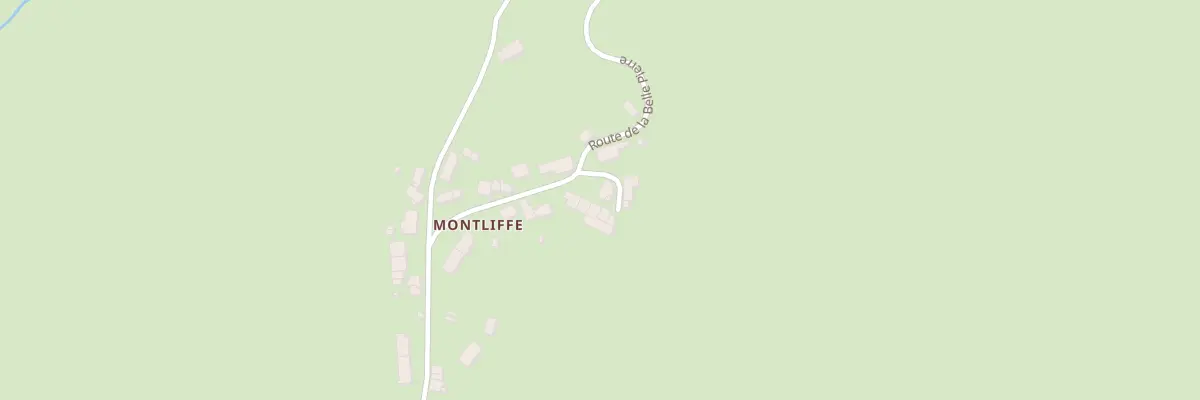 Plan du 465 Montliffé à Cervon