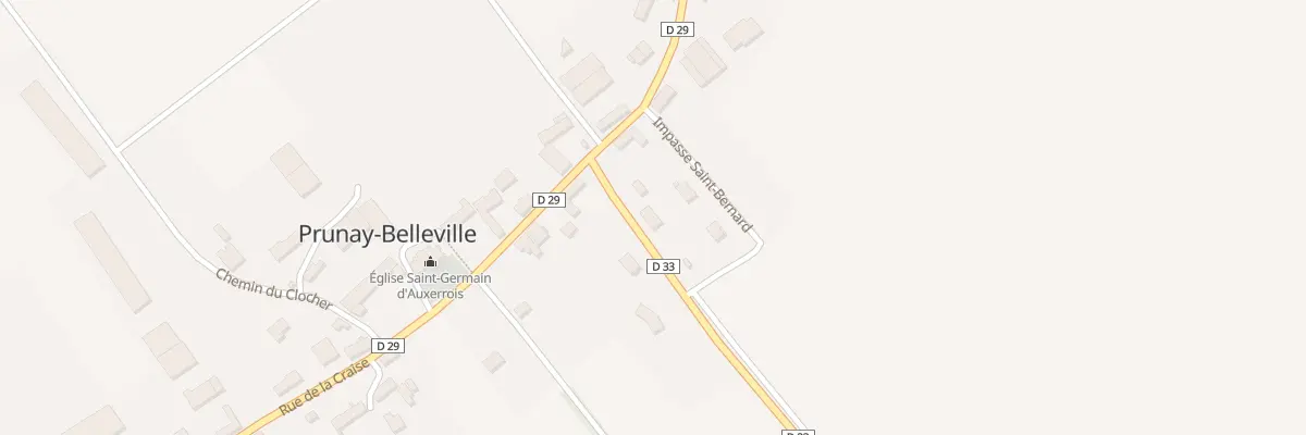 Plan du 1 Rue de la Base à Prunay-Belleville