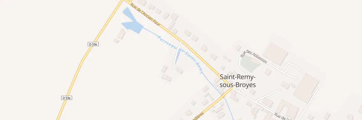 Plan du 7 Rue de l’Ancien Four à Saint-Remy-sous-Broyes