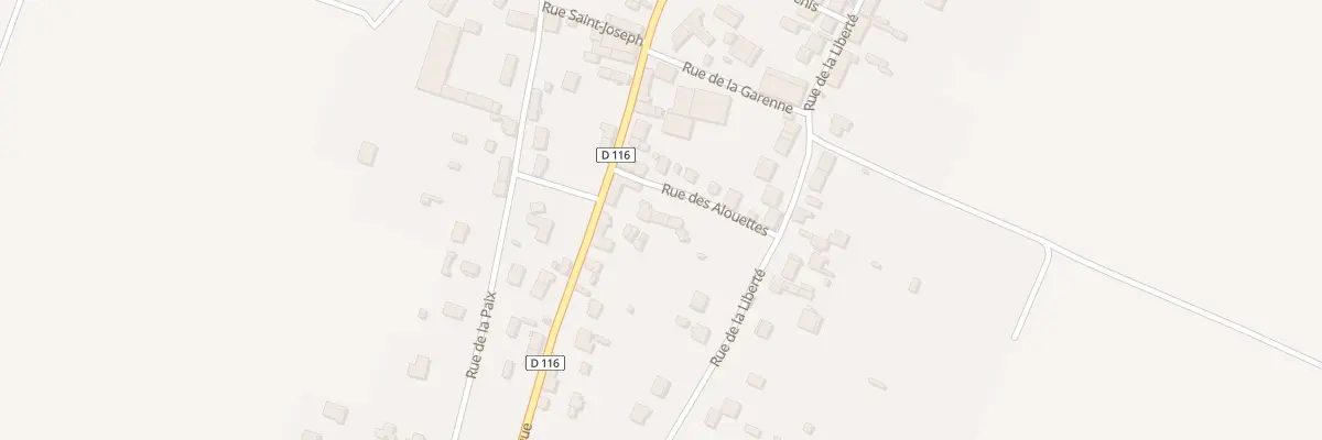 Plan du 20 Rue de la République à Origny-le-Sec