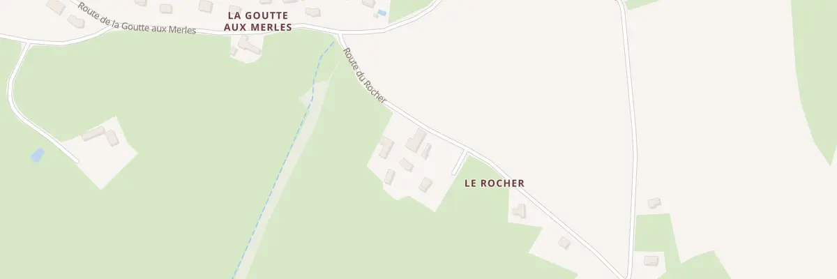 Plan du 809 Rte du Rocher à Gilly-sur-Loire