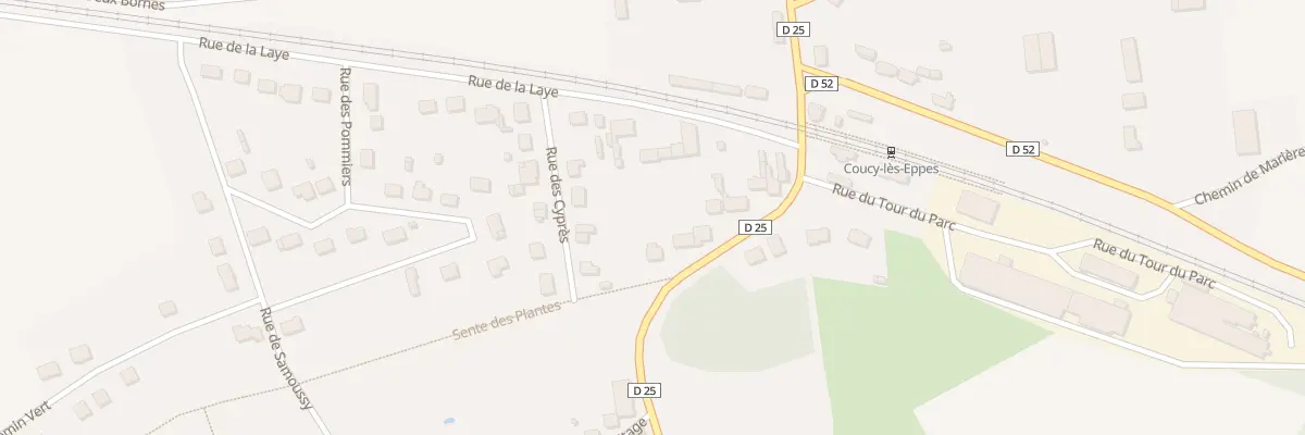 Plan du 145 Av de la Gare à Coucy-lès-Eppes