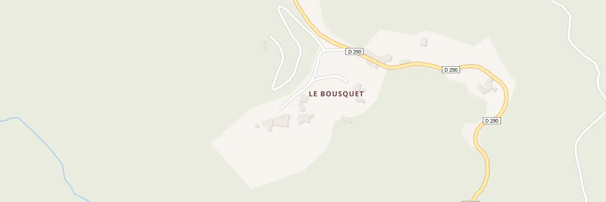 Plan du 5107 Le Bousquet à Saint-Roman-de-Codières