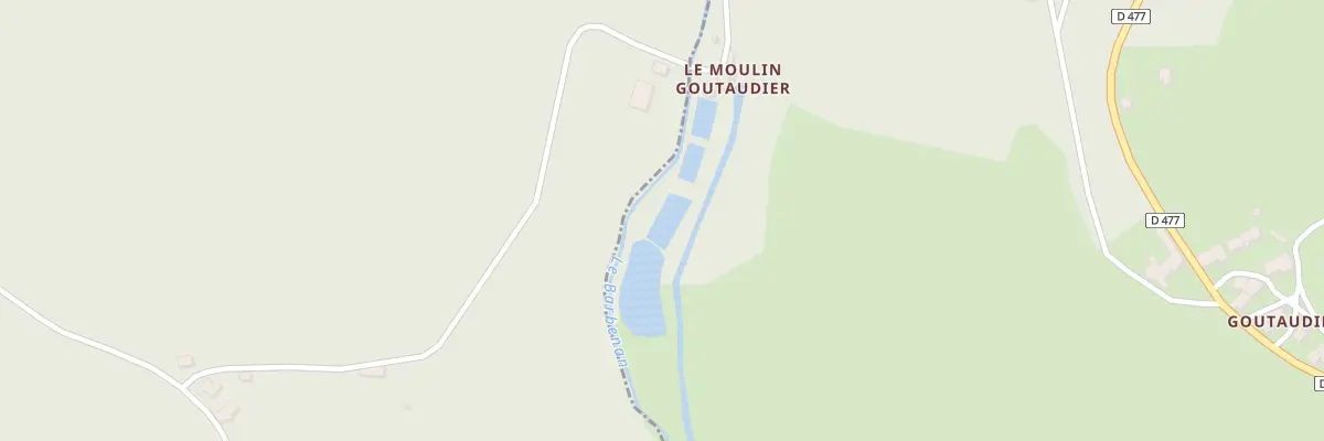 Plan du 15 Che du Moulin Goutaudier à Saint-Nicolas-des-Biefs