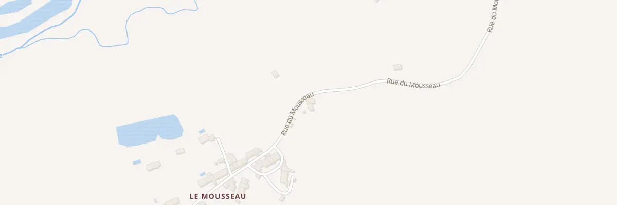 Plan du 36 Rue du Mousseau à Vandenesse