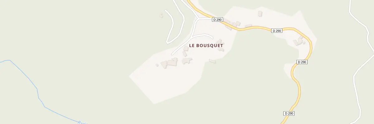 Plan du 5108 Le Bousquet à Saint-Roman-de-Codières