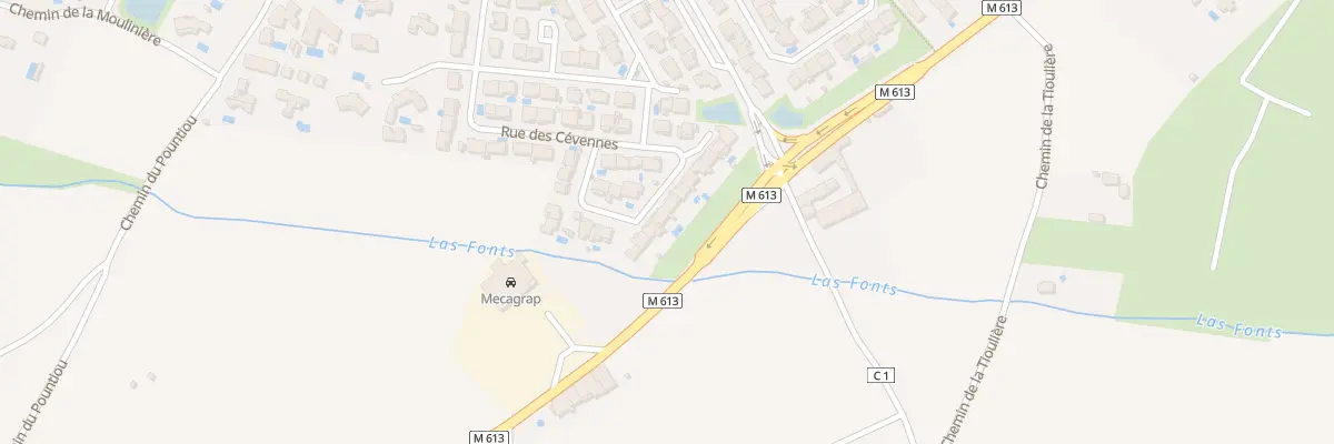 Plan du 10 Rue du Cirque de Moureze à Fabrègues