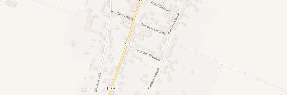 Plan du 1 Rue des Alouettes à Origny-le-Sec