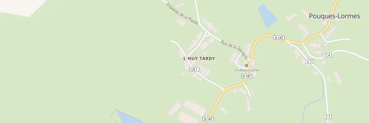 Plan du 22 L’Huy Tardy à Pouques-Lormes
