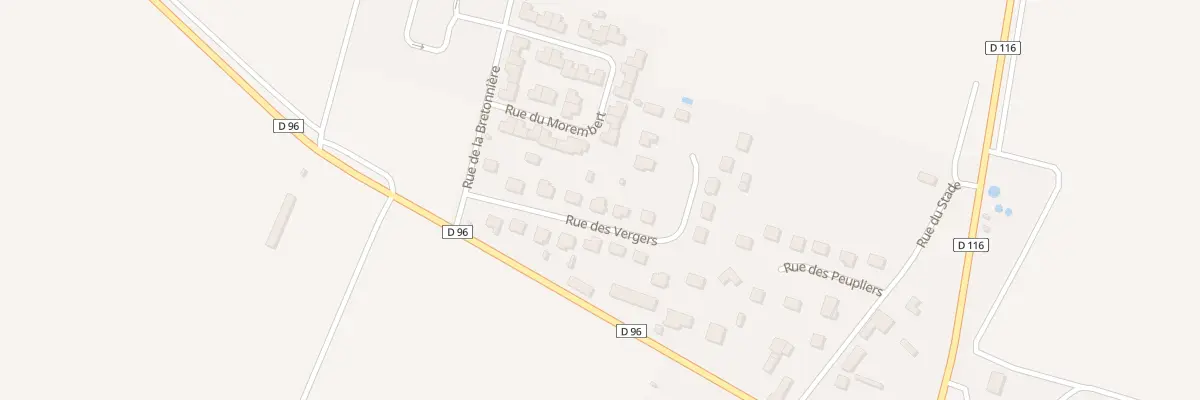 Plan du 9 Rue des Vergers à Origny-le-Sec