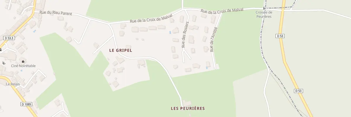 Plan du 6 Lot La Croix de Malval à Noirétable