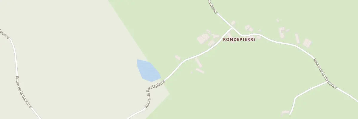 Plan du 6 Rondepierre à Loddes