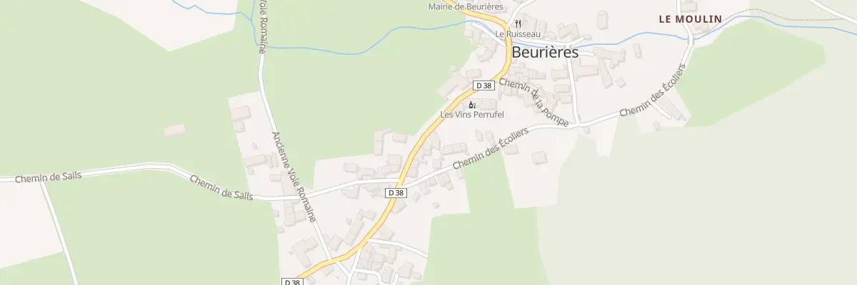 Plan du 5048 Le Bourg à Beurières