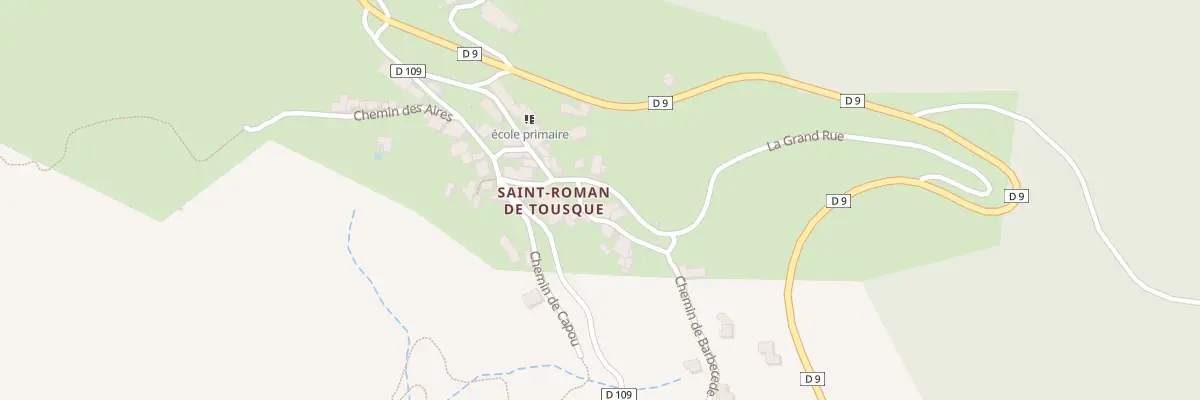 Plan du 5094 St Roman de Tousque à Moissac-Vallée-Française