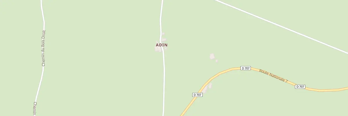 Plan du 5107 Chez Adin à Saint-Pierre-Laval