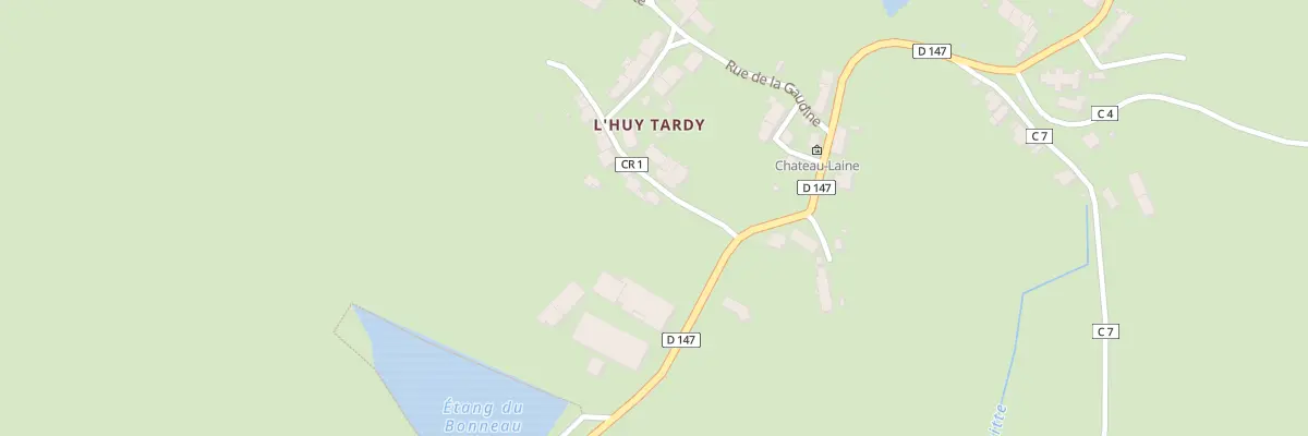 Plan du 16 L’Huy Tardy à Pouques-Lormes