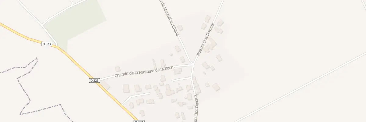 Plan du 1 Che de Mareuil au Chene à Leuvrigny