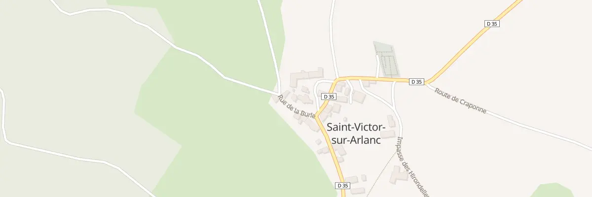 Plan du 5008 Le Bourg à Saint-Victor-sur-Arlanc